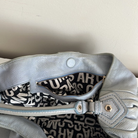 Large Marc Jacobs light blue bag. - Picture 3 of 8